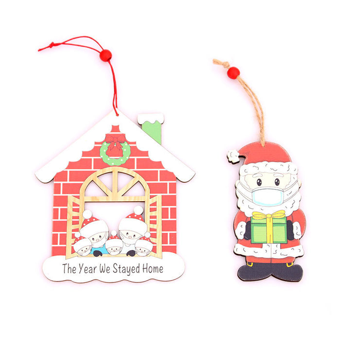 Decorative Holiday House Ornaments Kalsten