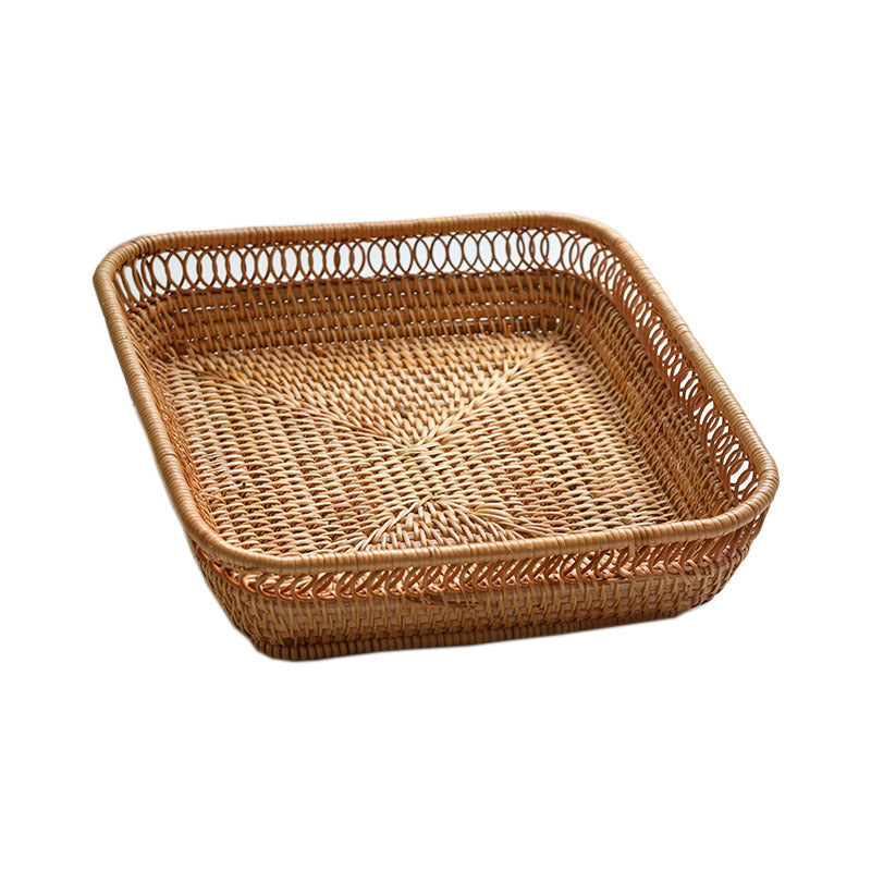 Handmade square basket Kalsten
