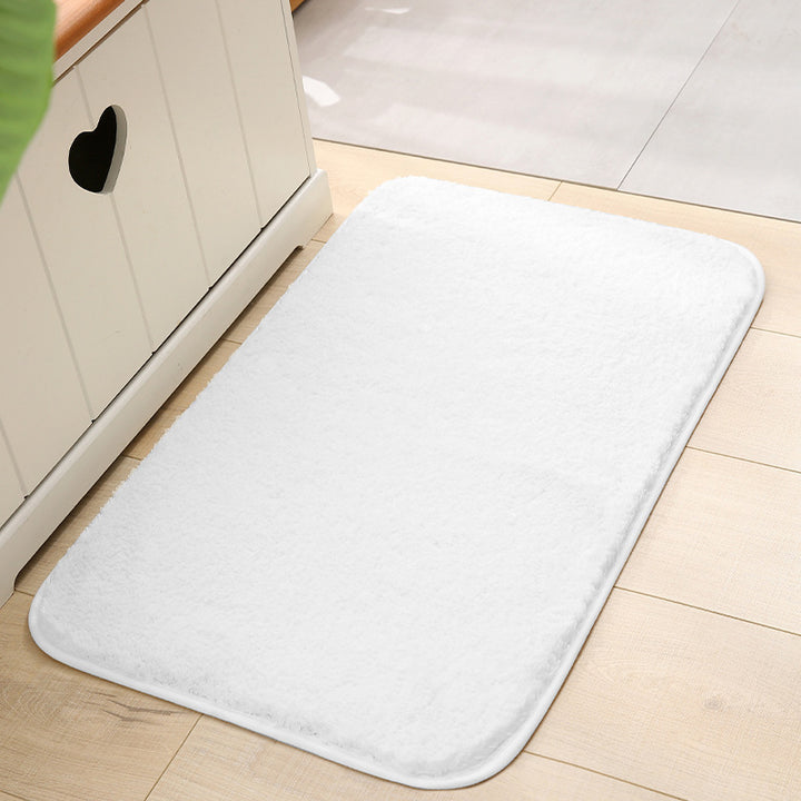 Plush Textured Bath Mat for Bathroom