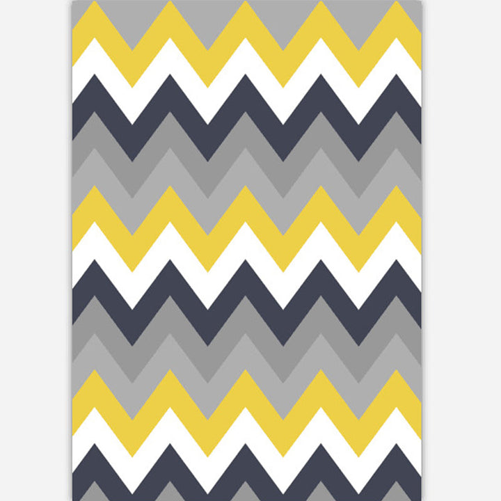 Kalsten | Industrial Style Living Rug Multicolored Expressionism Rug Synthetic Non-slip Pet-friendly Machine washable Rug