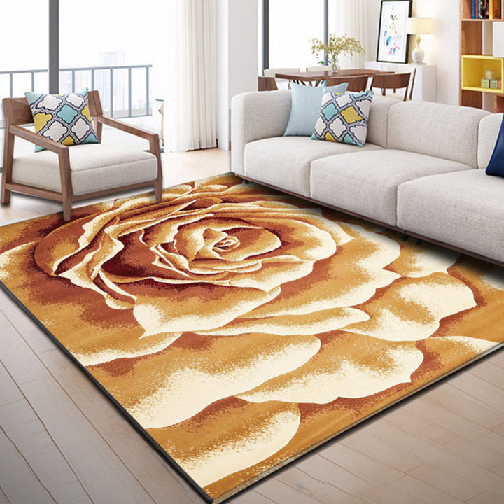Kalsten | Industrial Style Living Rug Multicolored Expressionism Rug Synthetic Non-slip Pet-friendly Machine washable Rug