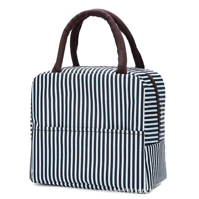 Insulated Flamingo Pattern Lunch Bag Kalsten