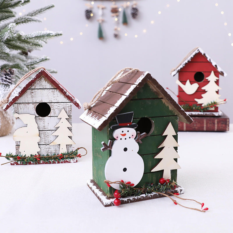 Decorative Wooden Birdhouse