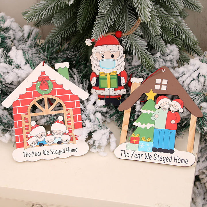 Decorative Holiday House Ornaments Kalsten