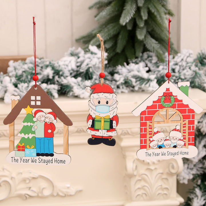 Decorative Holiday House Ornaments Kalsten