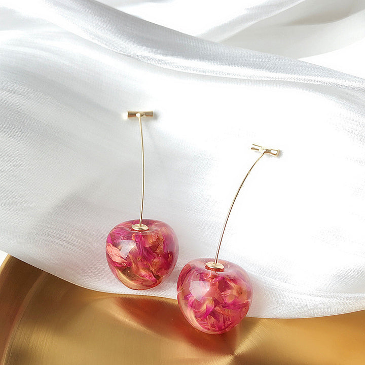Artistic Fruit-Inspired Drop Earrings Kalsten