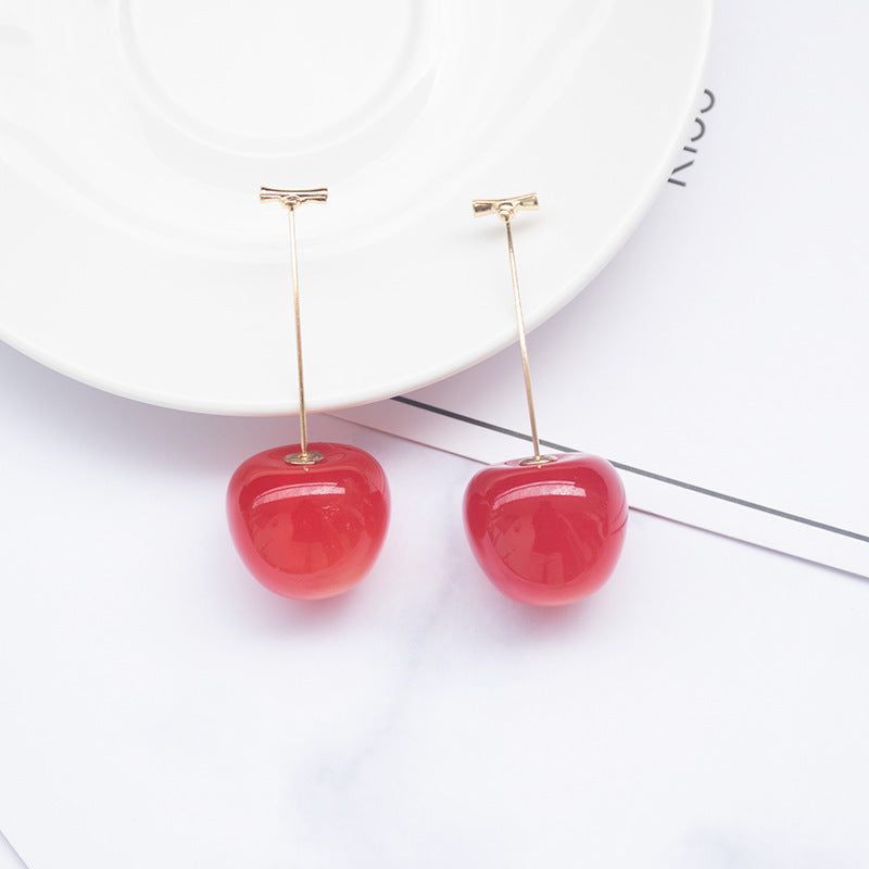 Artistic Fruit-Inspired Drop Earrings Kalsten