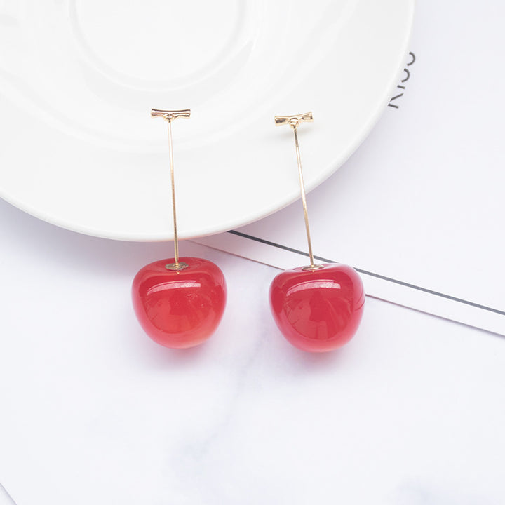 Artistic Fruit-Inspired Drop Earrings Kalsten