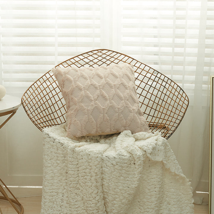 Textured Knit Cushion
