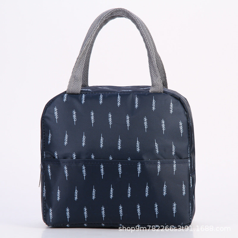 Insulated Flamingo Pattern Lunch Bag Kalsten