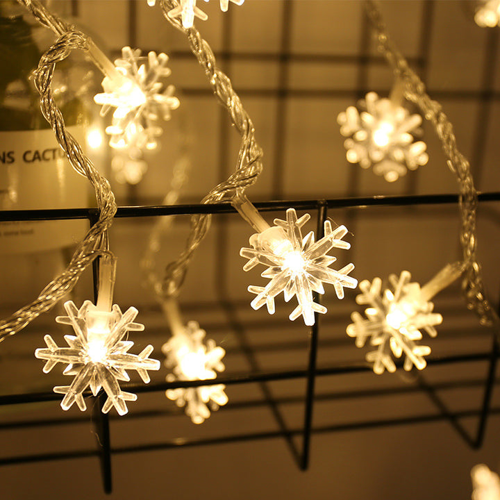 Snowflake String Lights