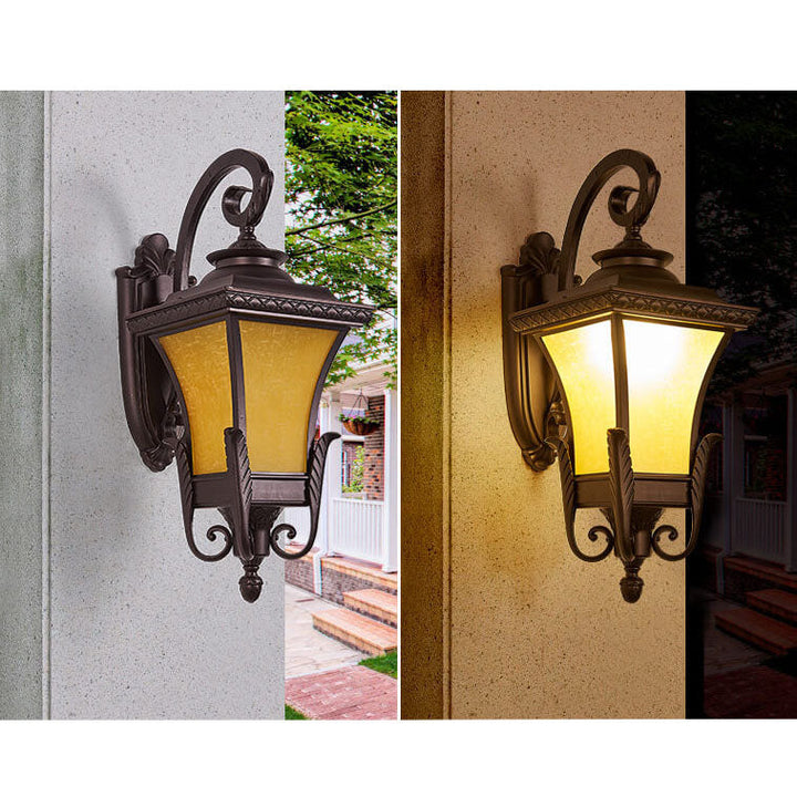 European-style Retro Aluminum Waterproof Outdoor 1-Light Wall Sconce Lamp | Kalsten