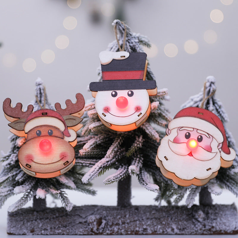 Decorative LED Holiday Character Ornaments