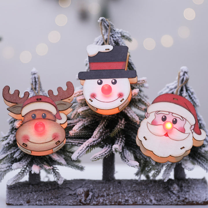 Decorative LED Holiday Character Ornaments