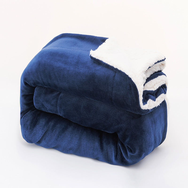 Ladies cozy reversible blanket with high-quality microfiber fabric Kalsten