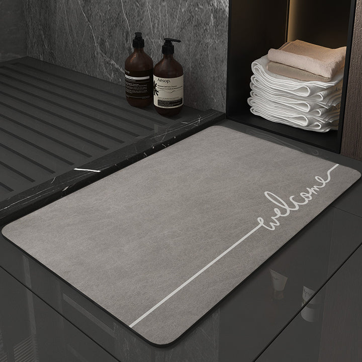 Soft and Absorbent Bathroom Mat Kalsten