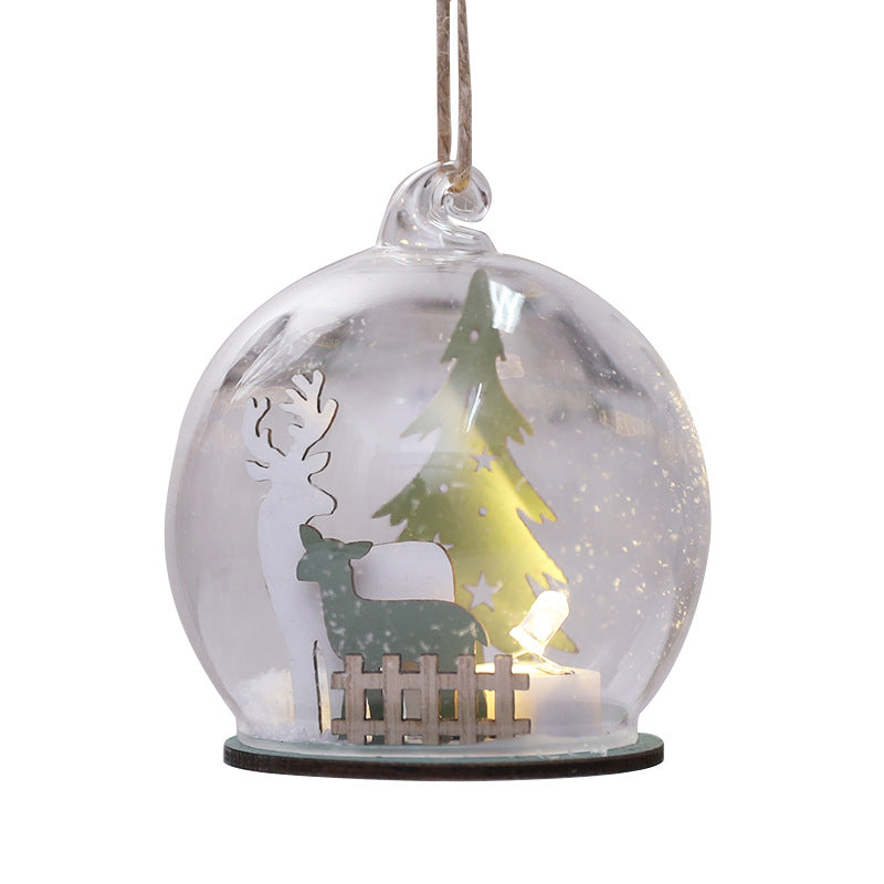 Decorative Glass Dome Light Display