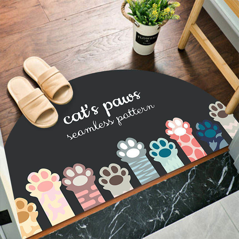 Fun Cartoon-Themed Entrance Mat