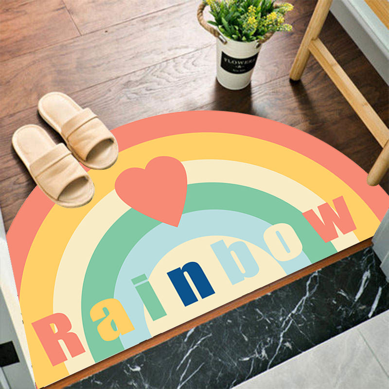 Fun Cartoon-Themed Entrance Mat