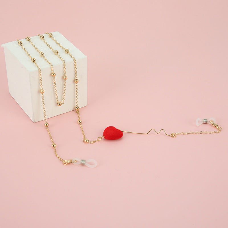 Elegant Gold-Linked Eyewear Chain Kalsten