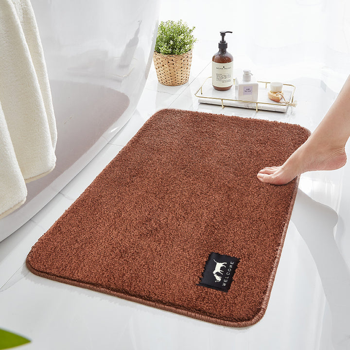 Plush Microfiber Bath Mat Kalsten