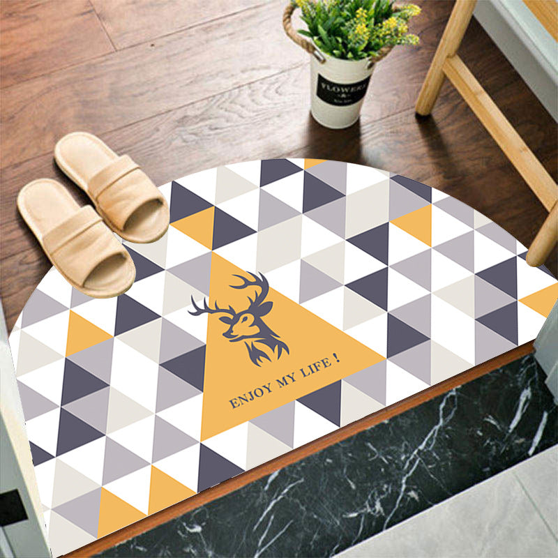 Fun Cartoon-Themed Entrance Mat