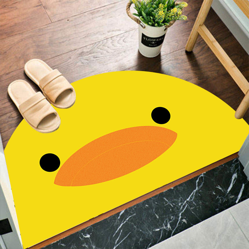 Fun Cartoon-Themed Entrance Mat