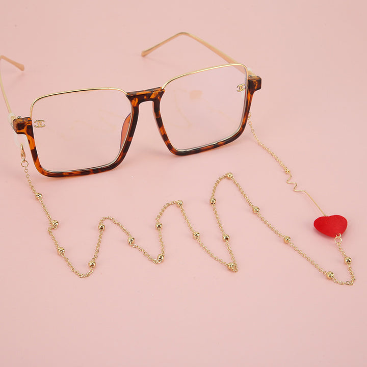 Elegant Gold-Linked Eyewear Chain Kalsten