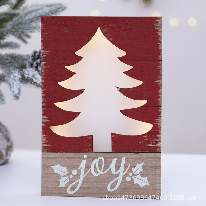 Decorative Wooden Holiday Sign