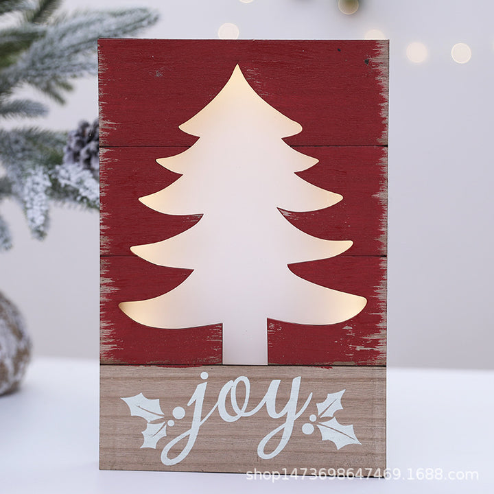 Decorative Wooden Holiday Sign