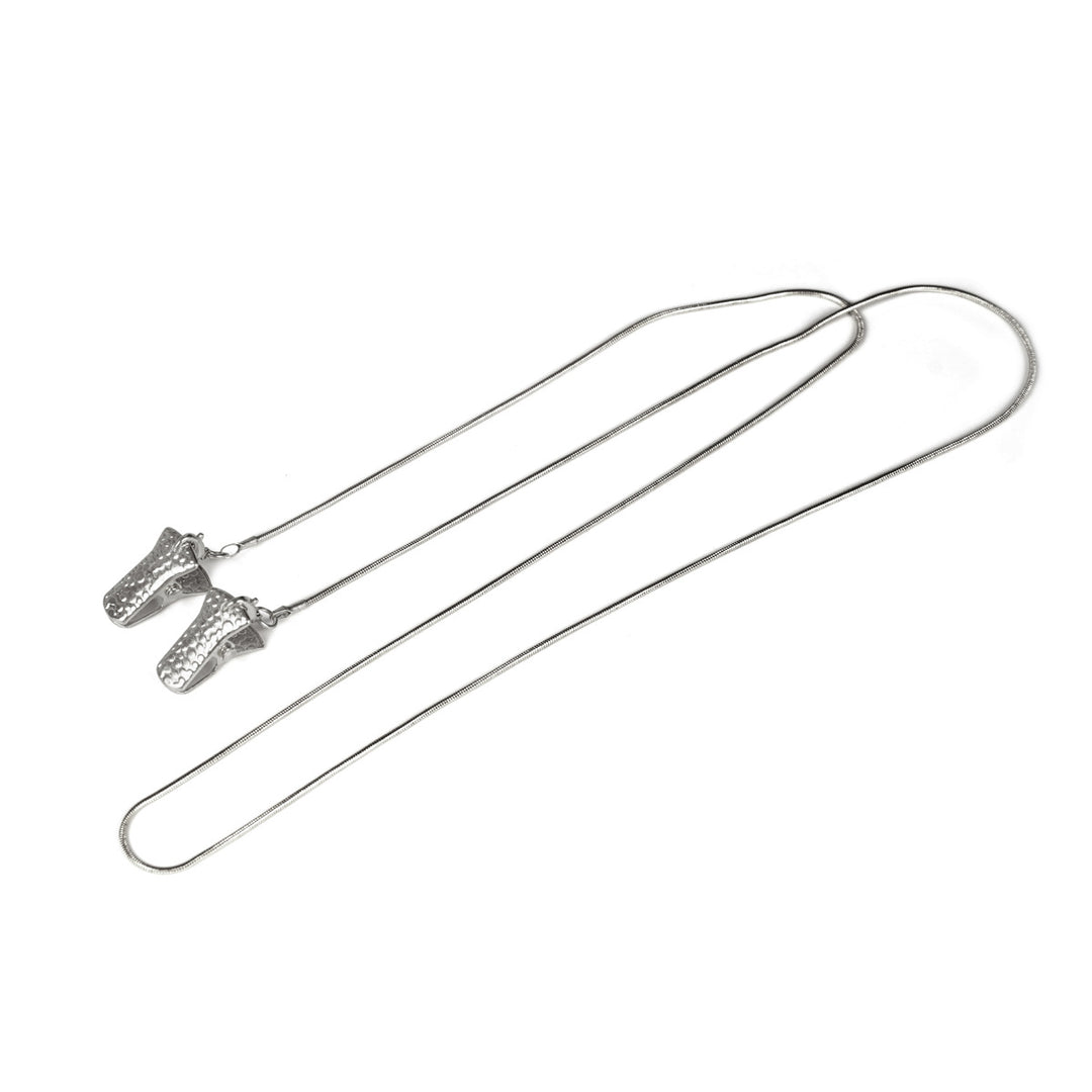 Metallic Western-Themed Eyewear Chain Kalsten
