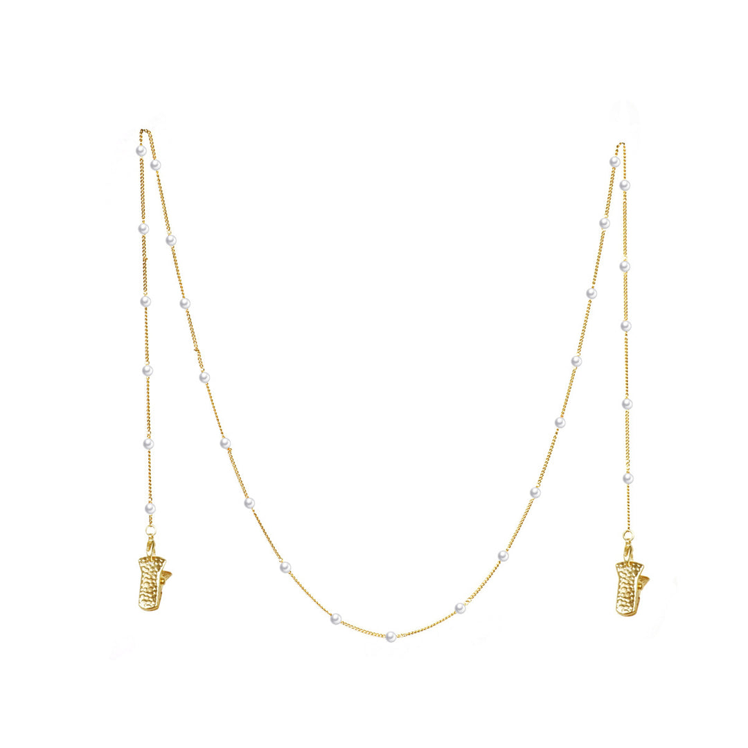 Beaded Eyewear Chain with Unique Charm Kalsten