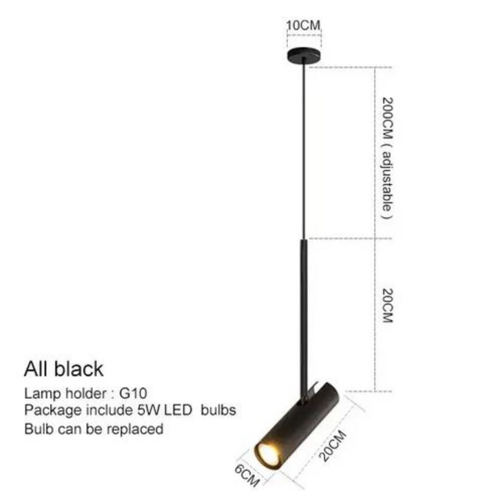 Elegant LED Pendant Lamp for Atmospheric Bedrooms – 15m² Kalsten