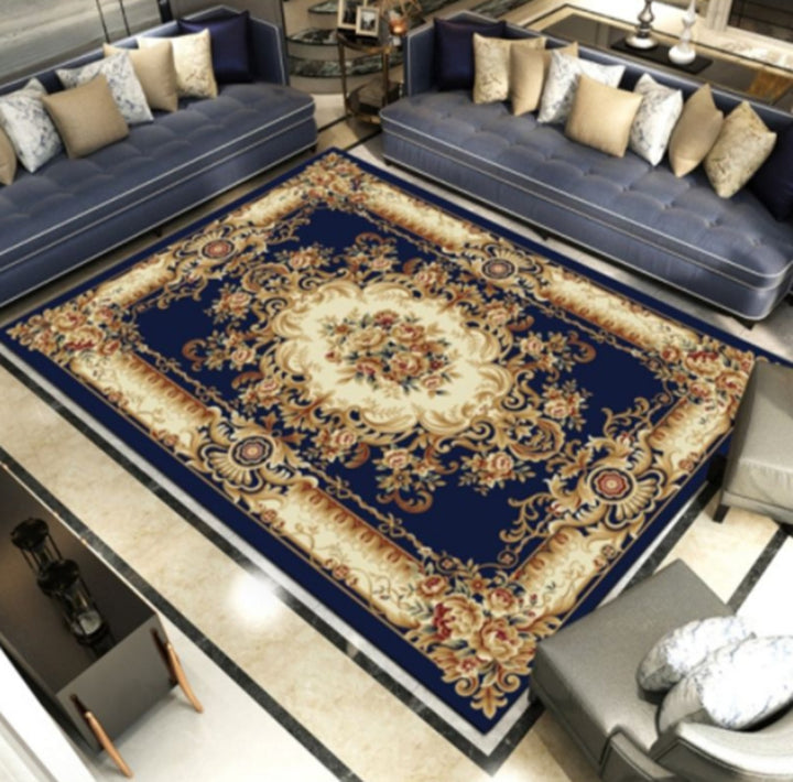 Marble-Patterned Area Rug Kalsten