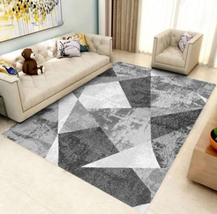 Marble-Patterned Area Rug Kalsten