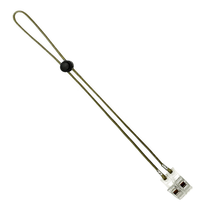 Adjustable Eyewear Retainer with Security Toggle Kalsten