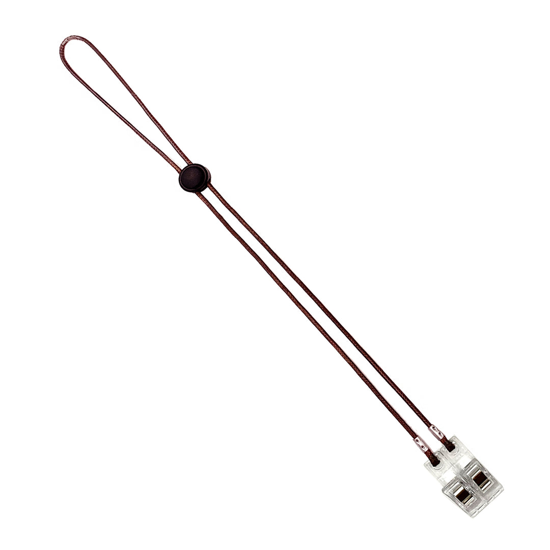 Adjustable Eyewear Retainer with Security Toggle Kalsten