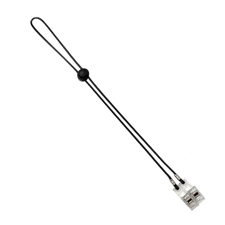Adjustable Eyewear Retainer with Security Toggle Kalsten