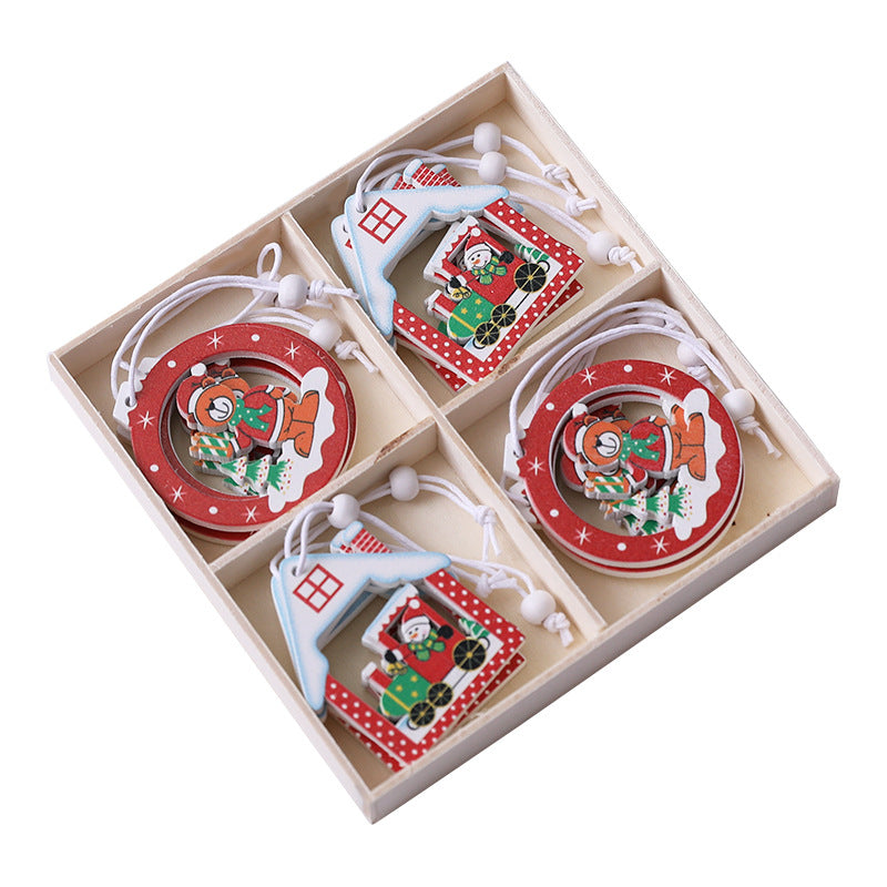Christmas Themed Decorative Ornament Set