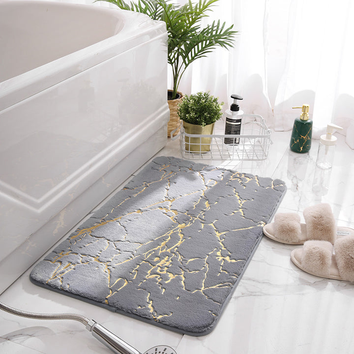 Luxurious Velvet Bath Mat Kalsten