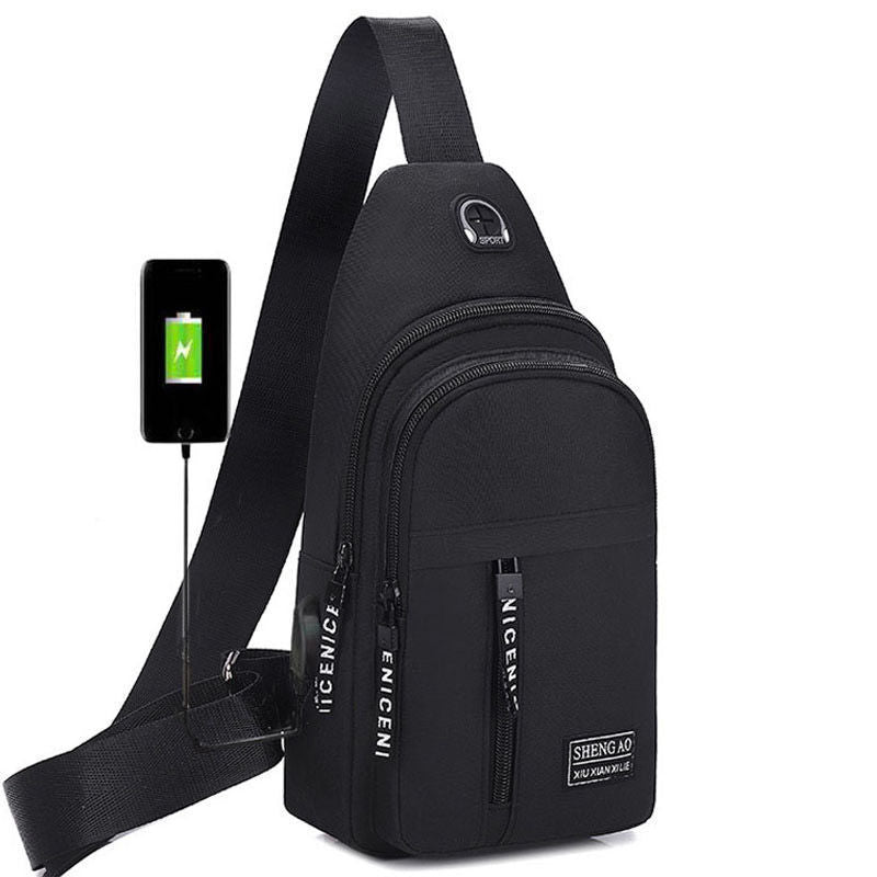 Lightweight Nylon Sling Backpack