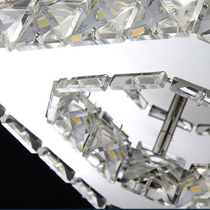 Kalsten | Ceiling Light Crystal LED Modern Flush Fixture