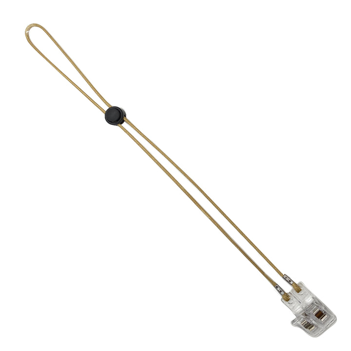 Adjustable Eyewear Retainer with Security Toggle Kalsten