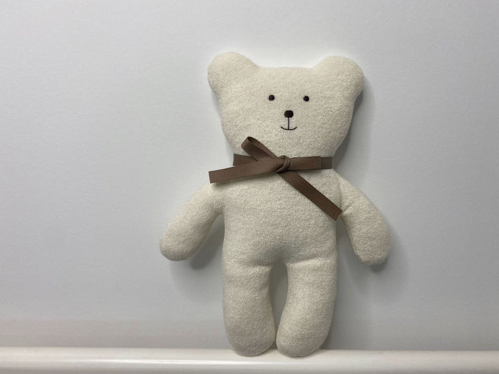 Plush Terry Cloth Teddy Bear Soft Baby Comforter
