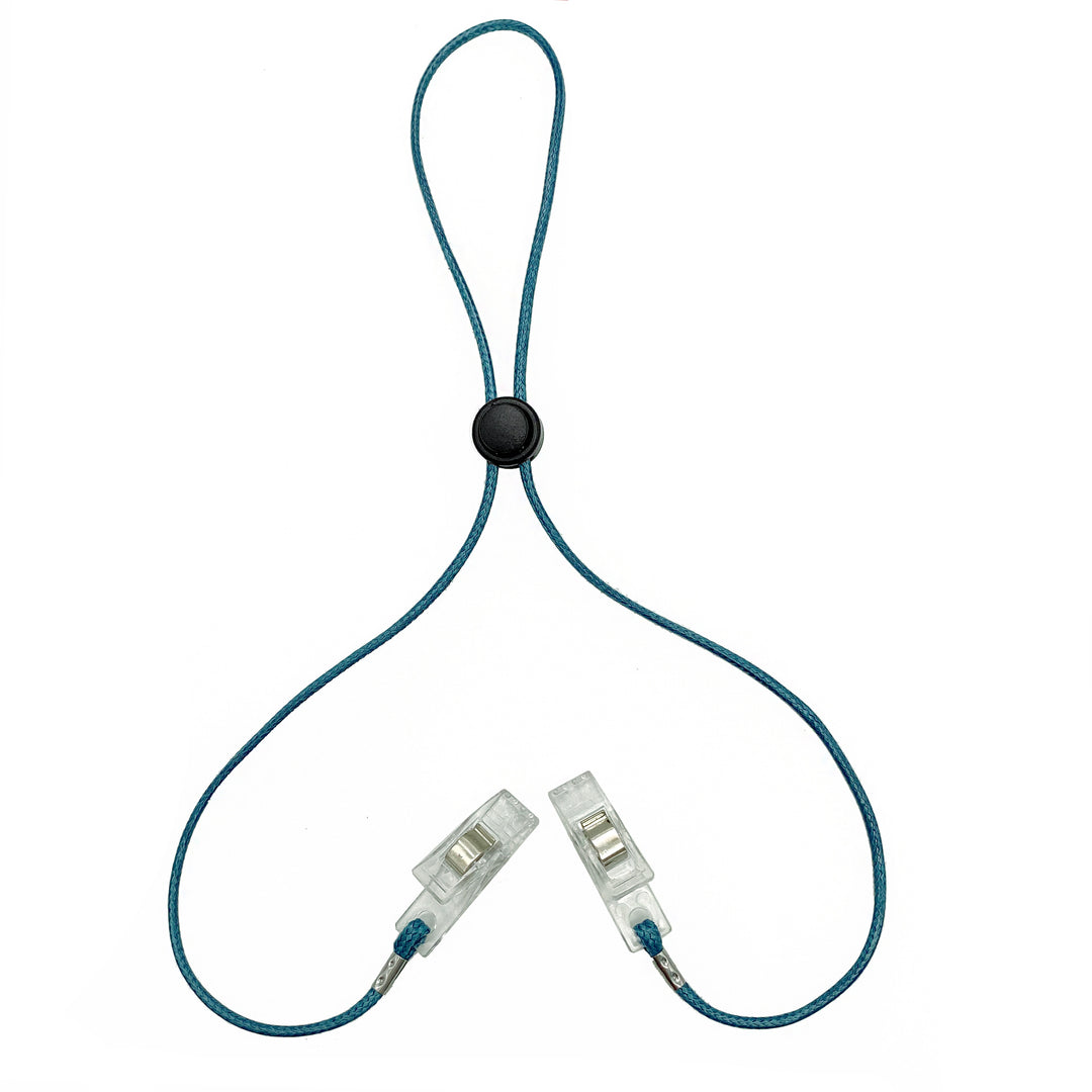 Adjustable Eyewear Retainer with Security Toggle Kalsten