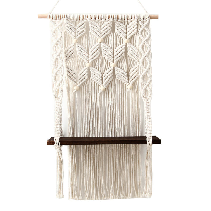 Macrame Wall Shelf Organizer Kalsten