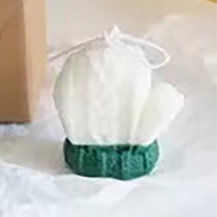 Textured Kernel Sculpted Scented Soy Wax Pillar Candle
