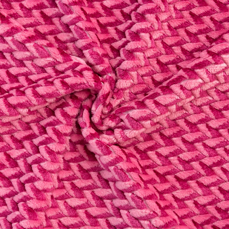 Women's cuddly blanket with elegant cable pattern Kalsten