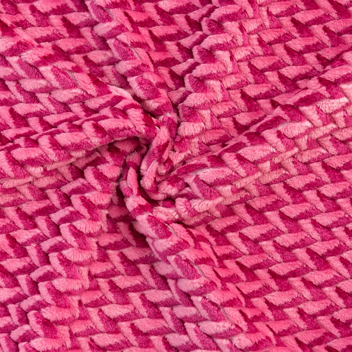 Women's cuddly blanket with elegant cable pattern Kalsten