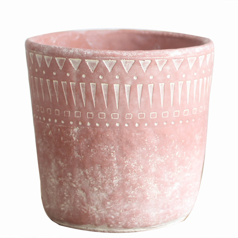 Elegant decorative pot made of high-quality concrete Kalsten